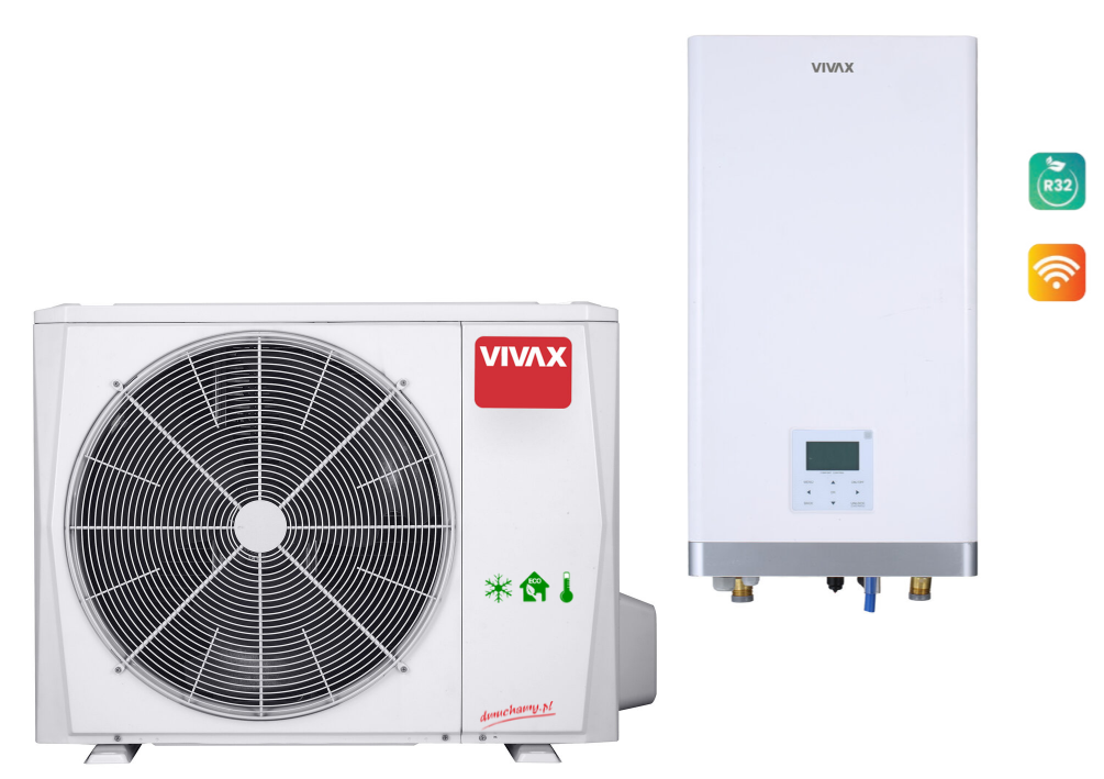 VIVAX Split-Wärmepumpe 6kW 1phasig
