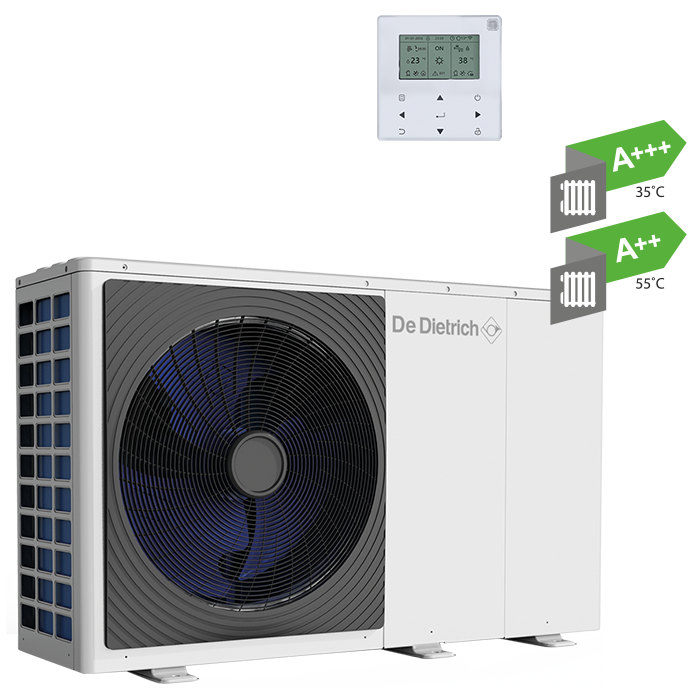 De Detrich Modena monoblock 12kW 3-phase heat pump