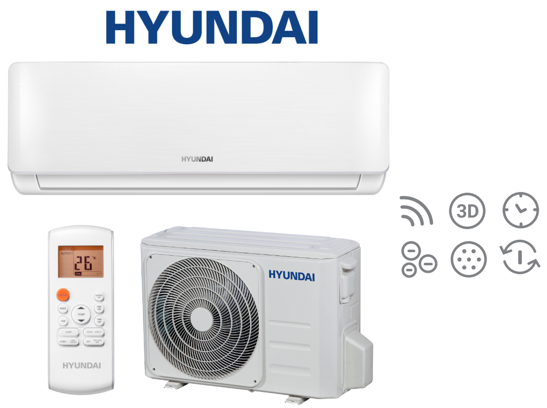 Wandklimaanlage Hyundai ELITE WHITE 7,3 kW