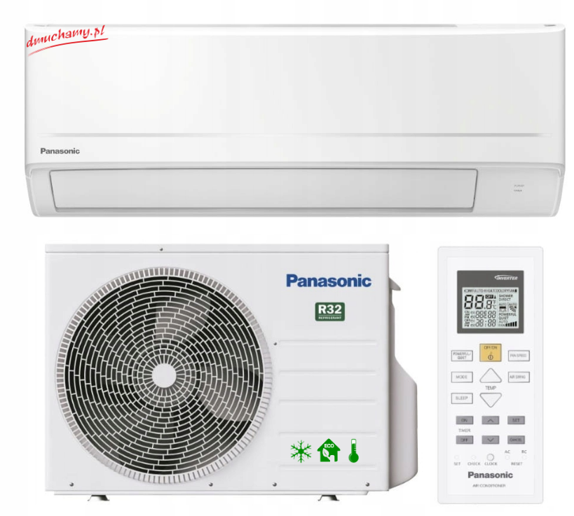 Klimatyzator ścienny PANASONIC BZ 3,3kW R32 Nowość 