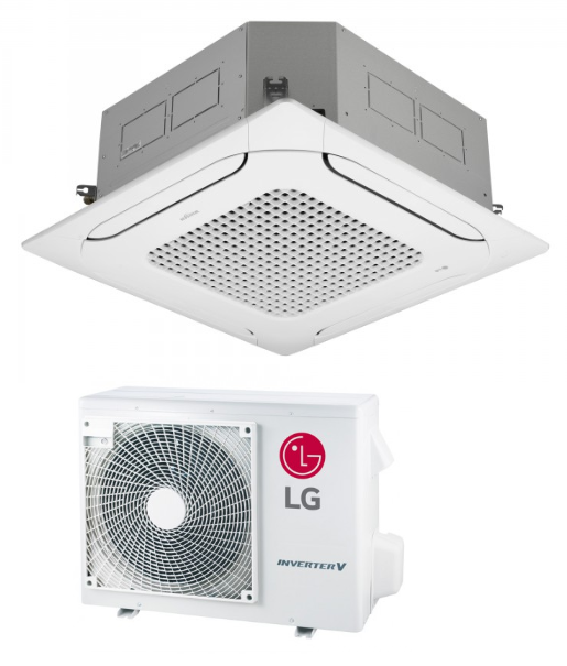 Cassette air conditioner LG Compact Inverter 7,5 kW R32