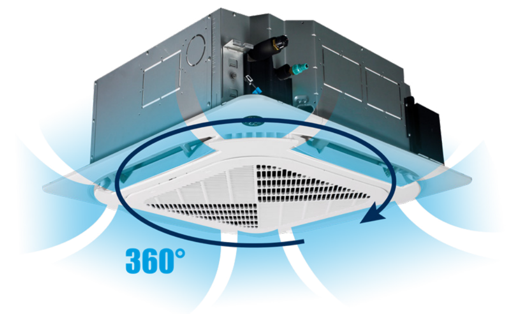 Airwell cassette air conditioner CDMX 3.5kW R32