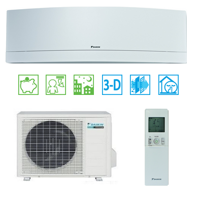 Wall air conditioner  DAIKIN white EMURA 2,4kW