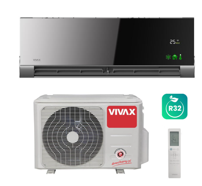 Klimatyzator ścienny Vivax V-DESIGN ACP-12CH35AEVI R32 3,5 kW