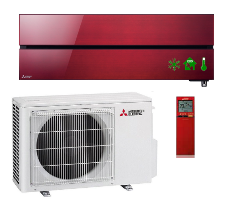 Air conditioner  MITSUBISHI Ruby Red Diamond 2,5kW