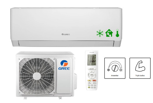 Wall air conditioner GREE Pular 3.2kW