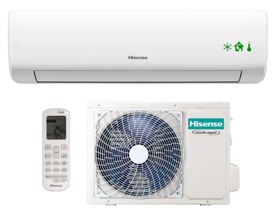 Wandklimagerät Hisense Wings 3,4 kW R32