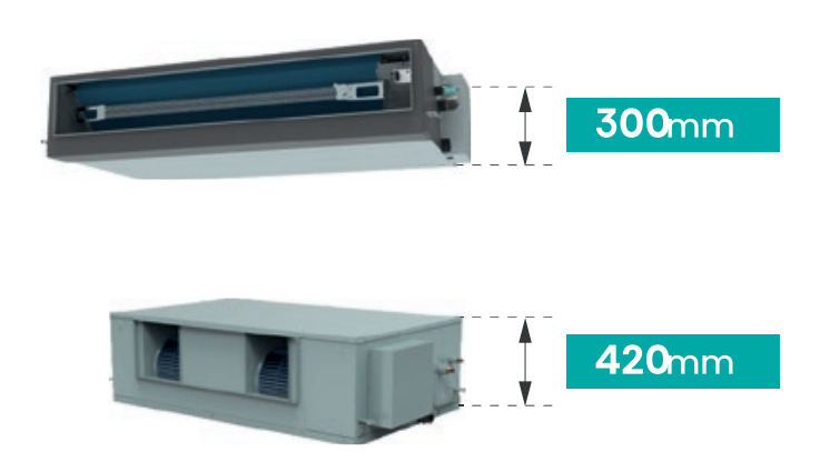 HISENSE low pressure duct air conditioner 19kW