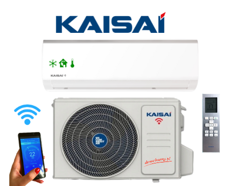 Wandklimaanlage KAISAI FLY KWX-12HRDI 3,5kW WiFi