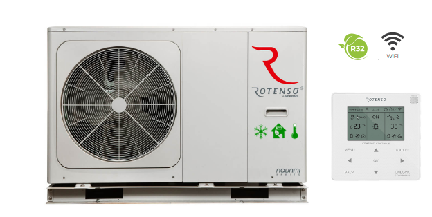 ROTENSO Aquami Monoblock 8kW heat pump 1F