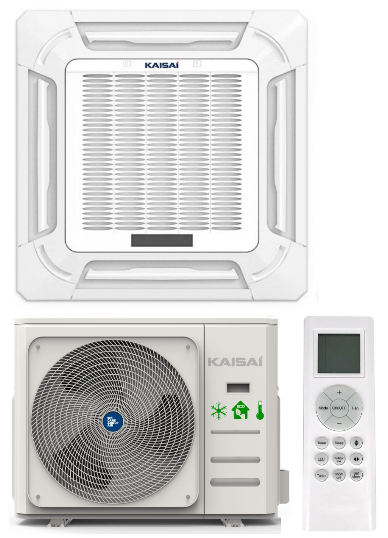 Kaisai Cassette Compact 3,5 kW Klimaanlage