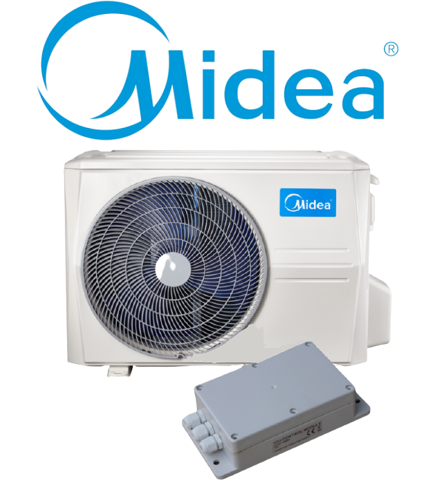 Einheit für das Lüftungsgerät Midea AHU KA  2,6kW