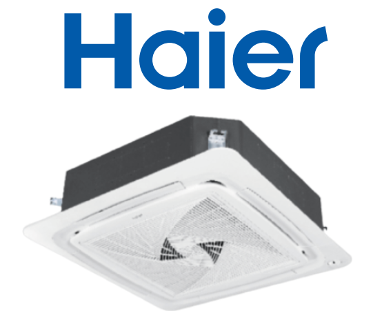 Haier Cassette Kassettenklimaanlage mit einem Umfangsluftstrom von 12,3 kW