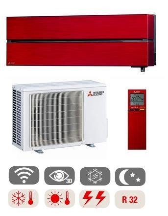 Wandklimaanlage  MITSUBISHI Ruby Red Diamond 3,5kW