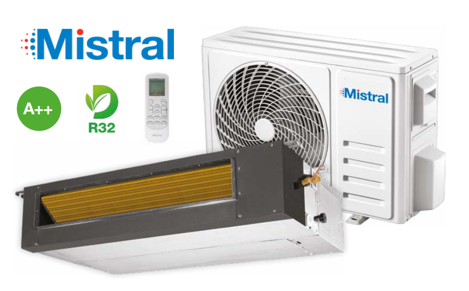 Kanalklimaanlage Mistral 3,4 kW MIS-12D2HRH / DV