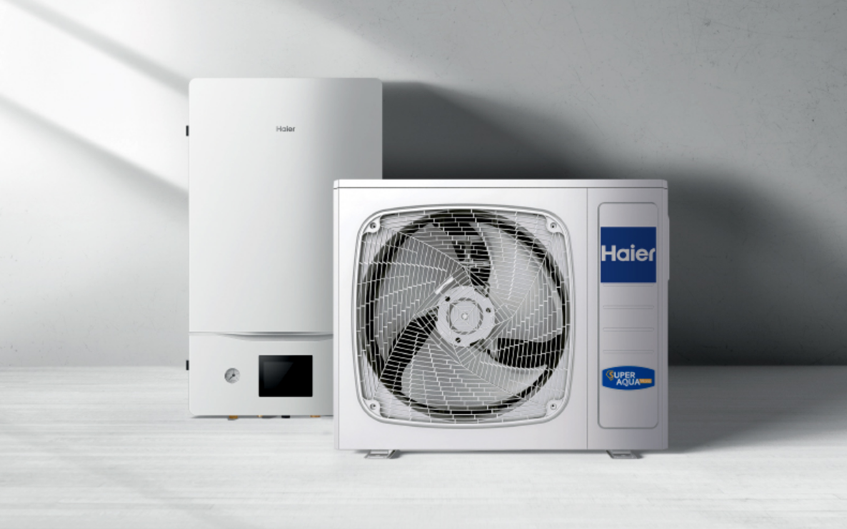 HAIER Split SUPER AQUA CH + WW Wärmepumpe 10,0 kW