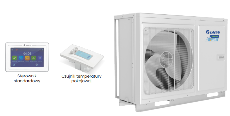 Pompa ciepła GREE VERSATI 10 kW Monoblok