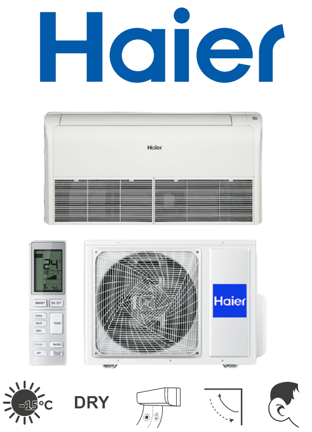 Haier Cabrio Decken-Bodenklimaanlage 5,0 kW