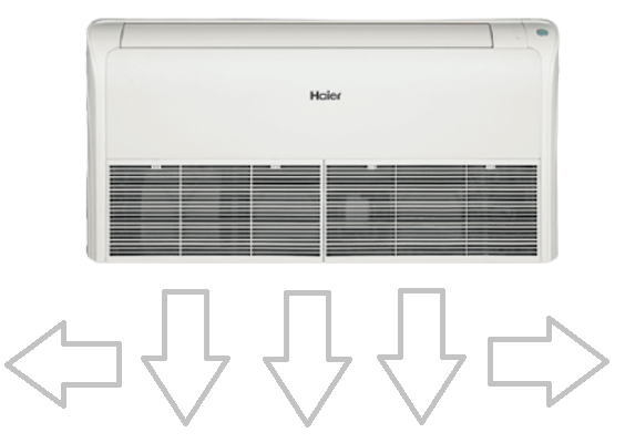 Haier Convertible Ceiling-Floor Air Conditioner 7,1 kW