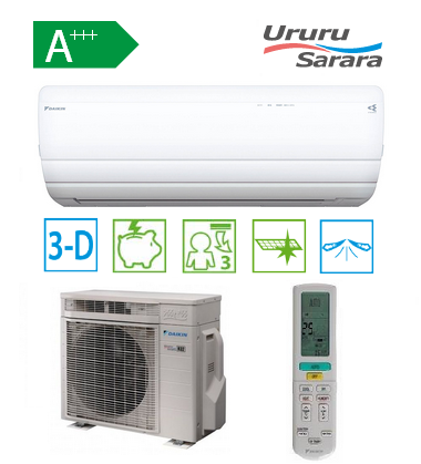 Wall air conditioner DAIKIN URURU SARARA 5,0kW