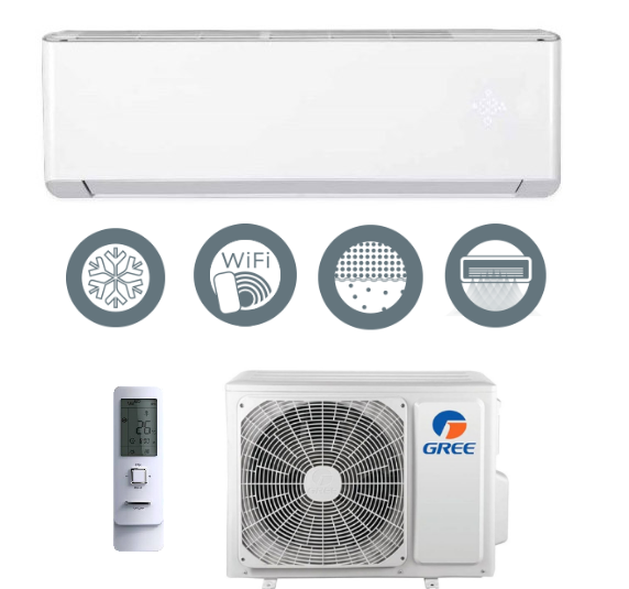 Wall air condtioner GREE AMBER PRESTIGE R32 5,3kW