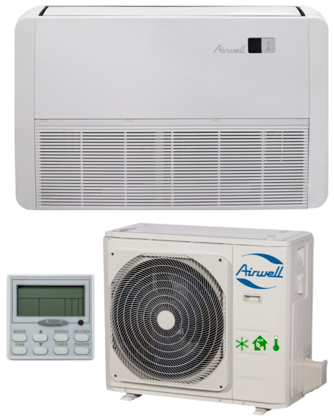 Wall-ceiling air conditioner AIRWELL +12°C FDLK 7,0kW