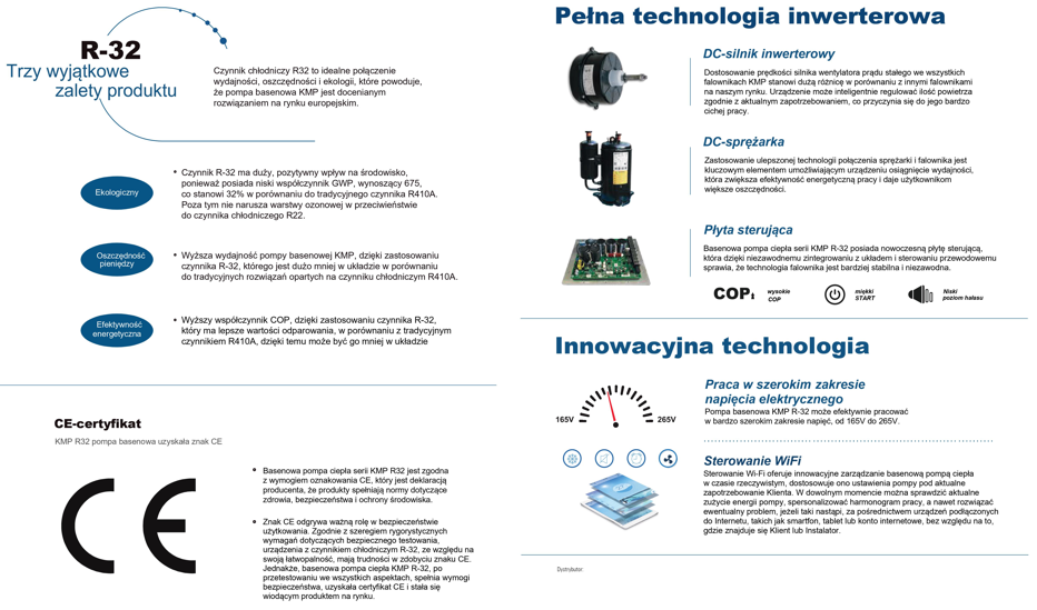 Pompa ciepła INTEGRAL 2,4 kW INNOVA 1- fazowa