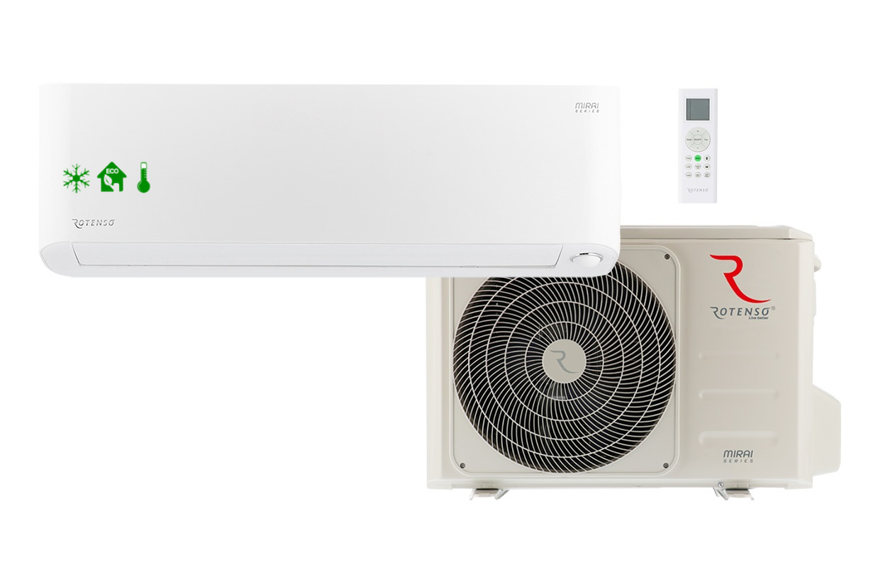 ROTENSO Mirai 2.5kW wall air conditioner