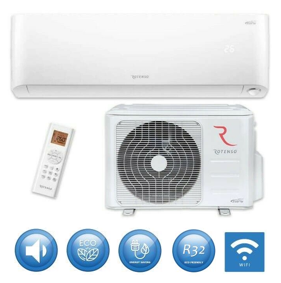 ROTENSO Mirai 2.5kW wall air conditioner