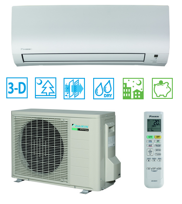 Wall air conditioner DAIKIN COMFORA 5,0kW