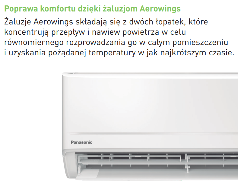 Wall air conditioner PANASONIC BZ 3,3kW R32 New