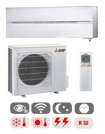Air conditioner  MITSUBISHI Pearl White Diamond 5,0kW