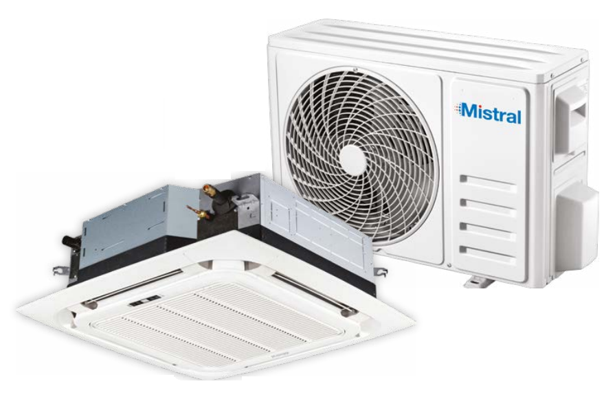 Cassette air conditioner Mistral 7,0 kW MIS-24CHRH/DV