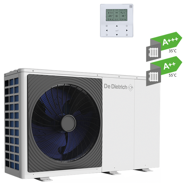 De Detrich Modena Monoblock 10kW 1-Phasen-Wärmepumpe