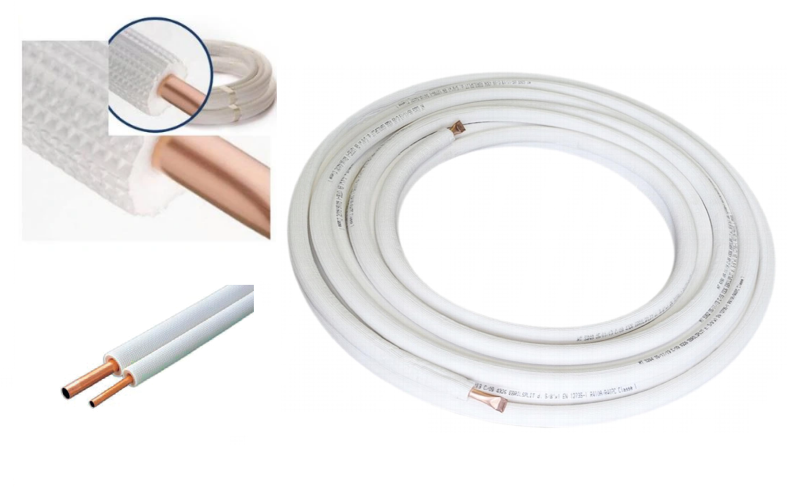 Rura do klimatyzacji chłodnicza miedziana 1/4” 25m