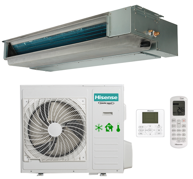 Kanalklimagerät HISENSEADT35UX4RSBL4 3,5 kW R32