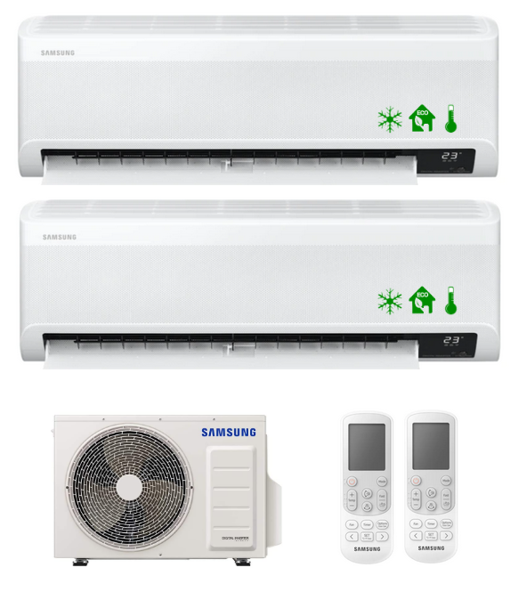 Zestaw multi SAMSUNG Wind-Free Elite 2x2,0kW