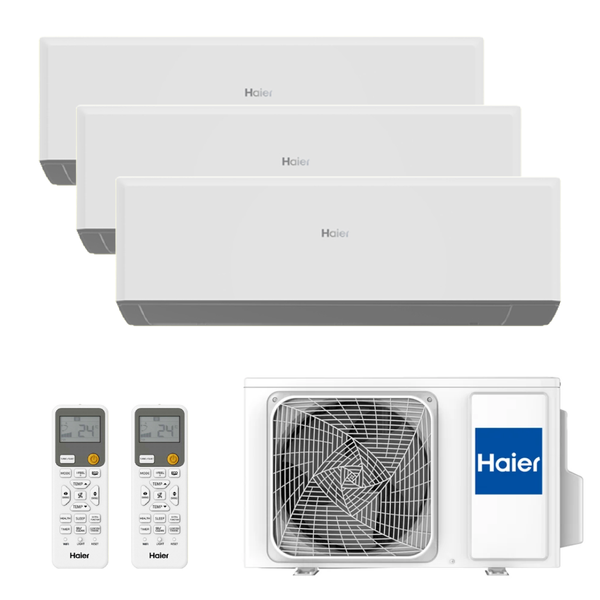 TCL Multi Split FMA Set 2x 2,6kW + Einheit extern 5,0 kW neu 2024