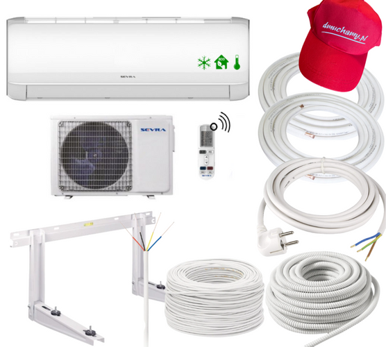 Klimatyzator ścienny SEVRA Profi 2,7kW