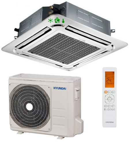 HYUNDAI Slim 15,5kW Cassette Air Conditioner