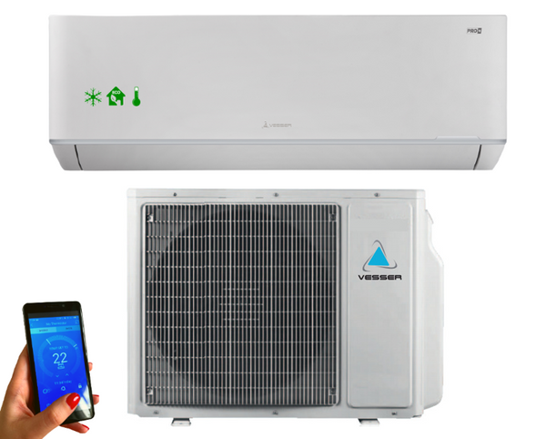Wall air conditioner VESSER WTE PRO+ 5kW