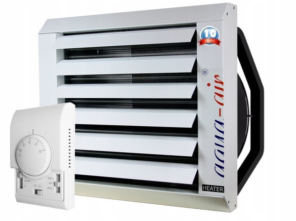 Nagrzewnica wodna Aqua Air N3 50 kW III rzędow +TS
