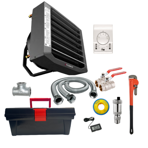 Water heater FLOWAIR LEO XL2 94kW 12in1 + TS controller