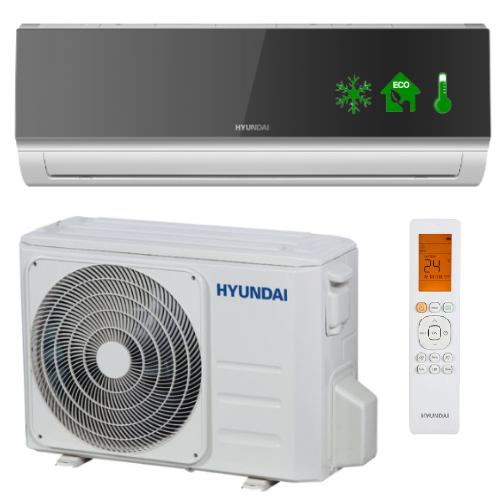 Wall air conditioner HYUNDAI Elegance Black 3.6kW