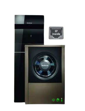 Buderus Logatherm WLW196i AR TS185 6.3kW Heat pump 1F