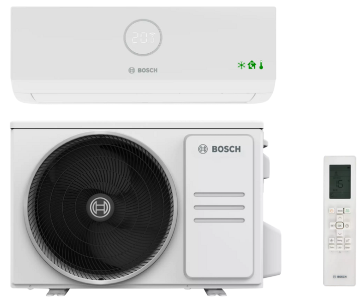 BOSCH Climate 3000i 3,5 kW R32 wall air conditioner