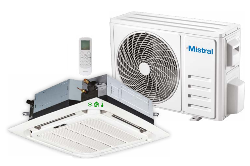 Cassette air conditioner Mistral 10,5 kW MIS-36CHRH/DV