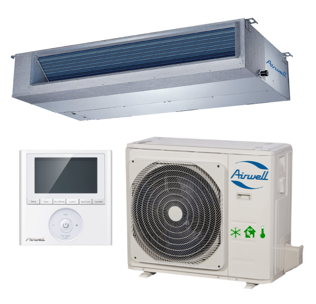 Duct air conditioner DDMX AIRWELL medium static pressure 7,0kW
