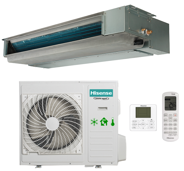 Duct air conditioner HISENSEADT35UX4RSBL4 3.5 kW R32