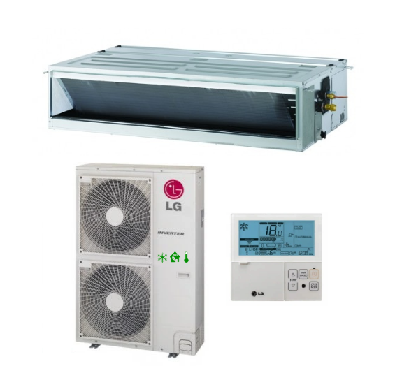 Duct air conditioner LG H-Inverter average 13,4 kW